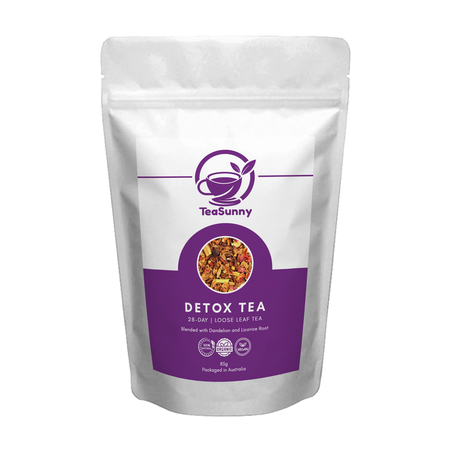 Detox Tea – 28-Day Organic Loose Leaf Cleanse (85g)