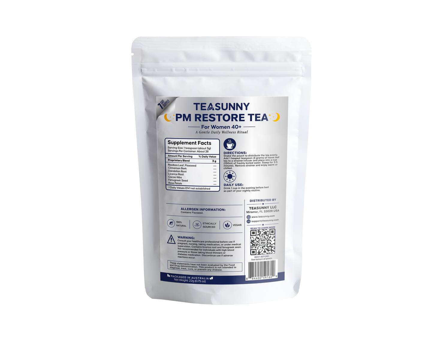 PM Restore Tea 22g 7-Day