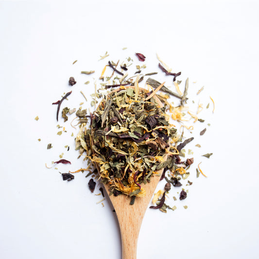 AM Balance Tea – 28-Day Morning Wellness Blend (85g)