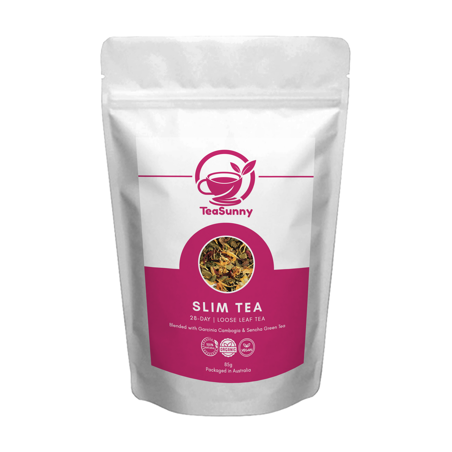 Slim Tea – 28-Day Organic Weight Support Blend (85g)